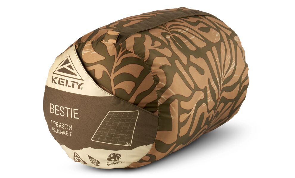 Ковдра для пікніка Kelty Bestie (Burnt Olive/Fern), Колір: Burnt Olive/Fern, зображення 2