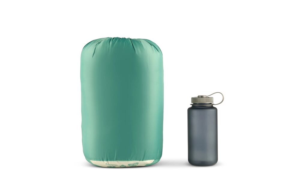 Дитячий туристичний спальник Kelty Mistral 20 Kids (Malachite) до -1°C, Максимальний зріст користувача: 152, Колір: Malachite, Сторона застібки: права, зображення 12