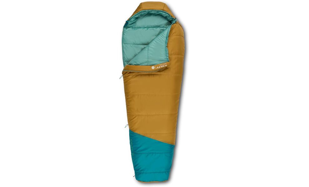 Дитячий туристичний спальник Kelty Mistral 20 Kids (Woodthrush) до -1°C, Максимальний зріст користувача: 152, Колір: Woodthrush, Сторона застібки: права, зображення 3