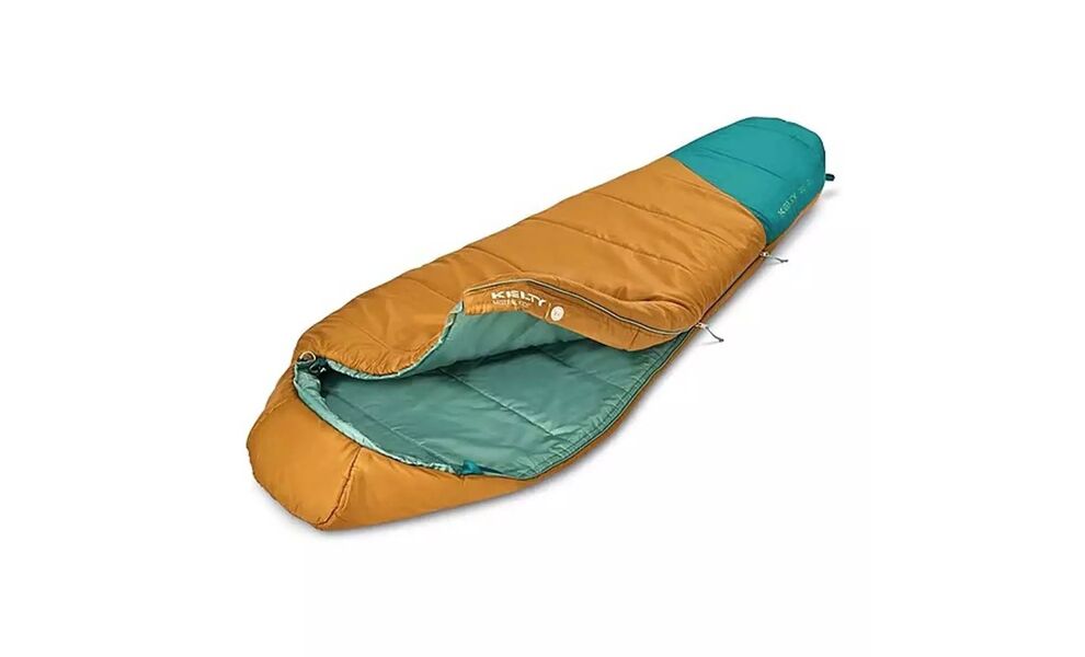 Дитячий туристичний спальник Kelty Mistral 20 Kids (Woodthrush) до -1°C, Максимальний зріст користувача: 152, Колір: Woodthrush, Сторона застібки: права, зображення 4