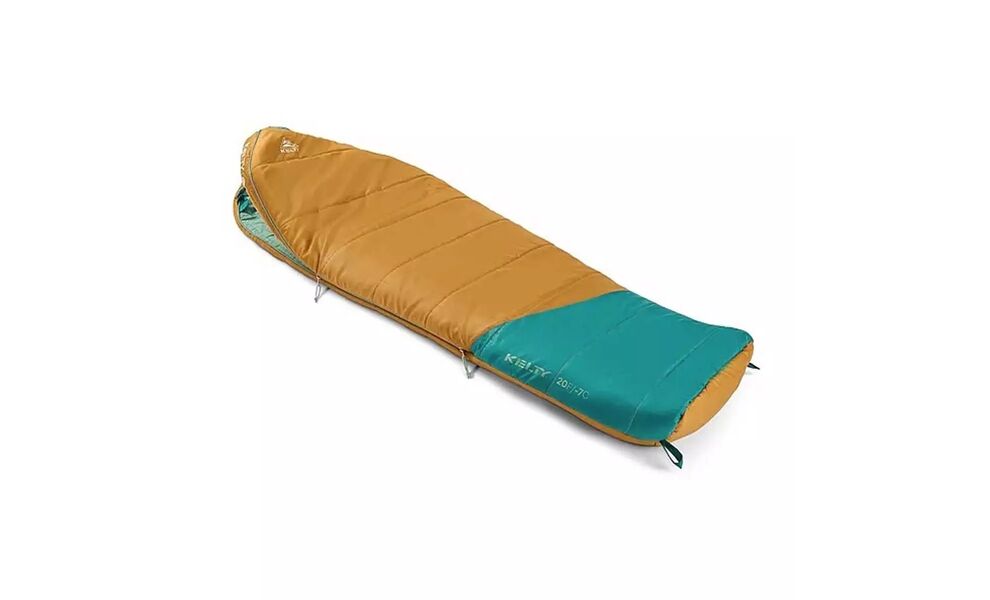 Дитячий туристичний спальник Kelty Mistral 20 Kids (Woodthrush) до -1°C, Максимальний зріст користувача: 152, Колір: Woodthrush, Сторона застібки: права, зображення 5