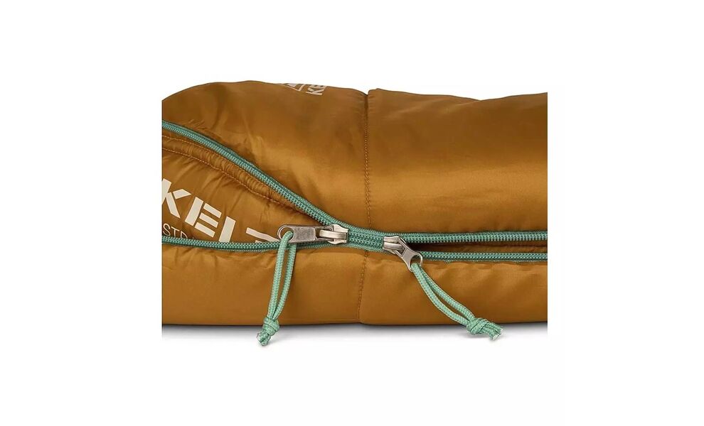 Дитячий туристичний спальник Kelty Mistral 20 Kids (Woodthrush) до -1°C, Максимальний зріст користувача: 152, Колір: Woodthrush, Сторона застібки: права, зображення 7