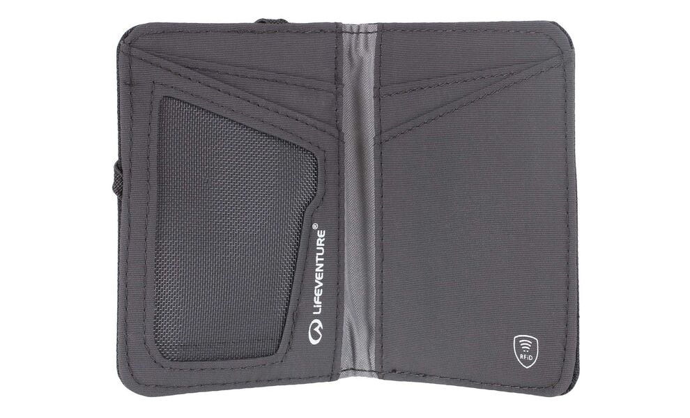 Гаманець на резинці з захистом для карток Lifeventure Recycled RFID Card Wallet (Plum), Колір виробника: Plum, зображення 3