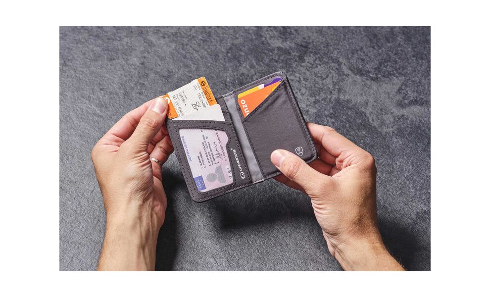 Гаманець на резинці з захистом для карток Lifeventure Recycled RFID Card Wallet (Navy), Колір виробника: Navy, зображення 8