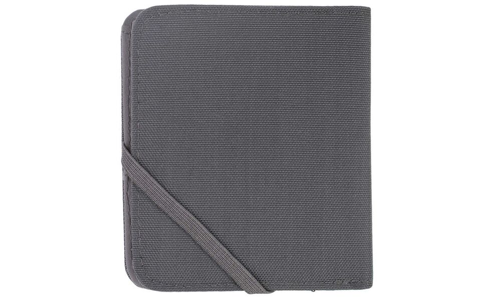 Компактний гаманець на резинці з захистом для карток Lifeventure Recycled RFID Compact Wallet (Grey), зображення 2