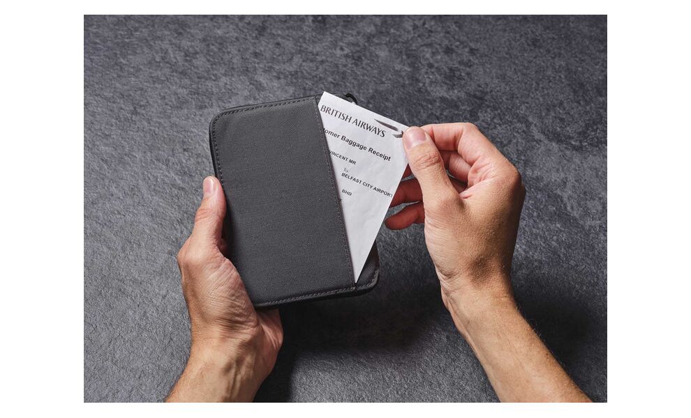 Туристичний гаманець з захистом для карток Lifeventure Recycled RFID Mini Travel Wallet (Raspberry), Колір виробника: Raspberry, зображення 5
