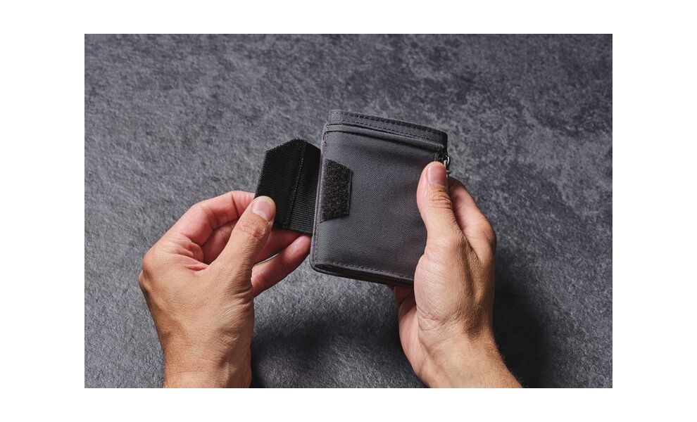 Гаманець на липучці з захистом для карток Lifeventure Recycled RFID Wallet (Grey), Колір виробника: Grey, зображення 8