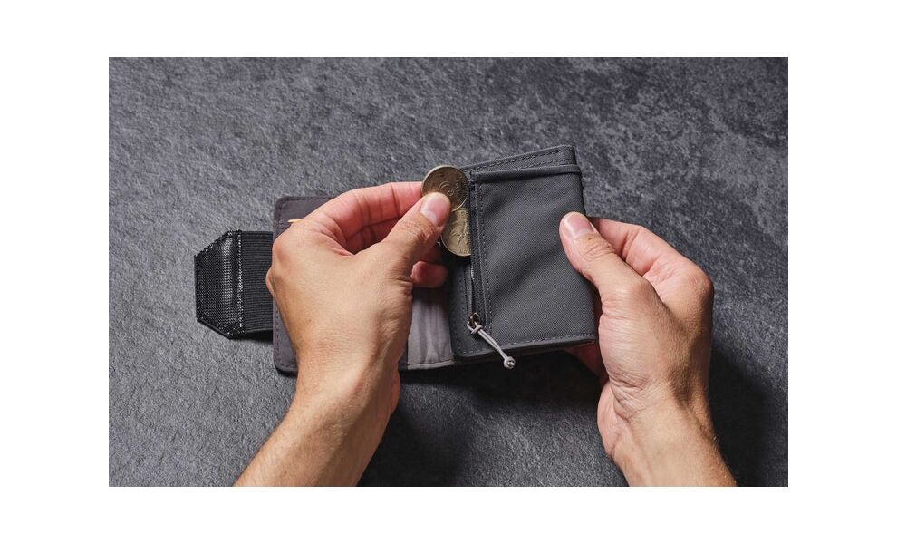Гаманець на липучці з захистом для карток Lifeventure Recycled RFID Wallet (Olive), Колір виробника: Olive, зображення 9