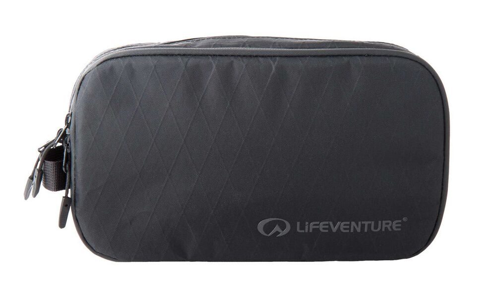 Дорожня косметичка з гачком для підвішування Lifeventure X-Pac Wash Bag, Колір: Black, зображення 3