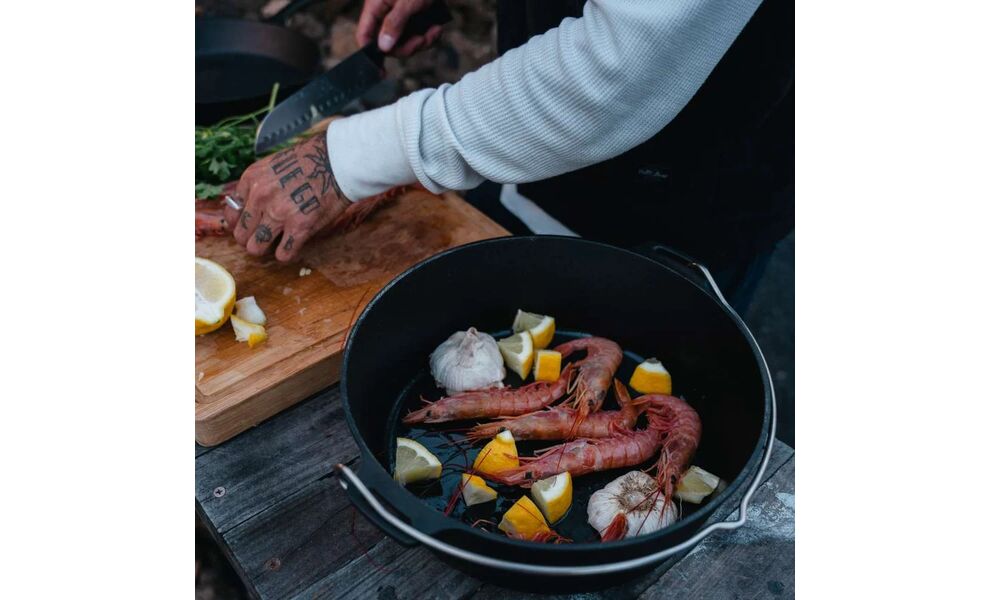 Чавунний казан-жаровня Petromax Dutch Oven Essential на 7,5 л, Об'єм: 7,5, зображення 6