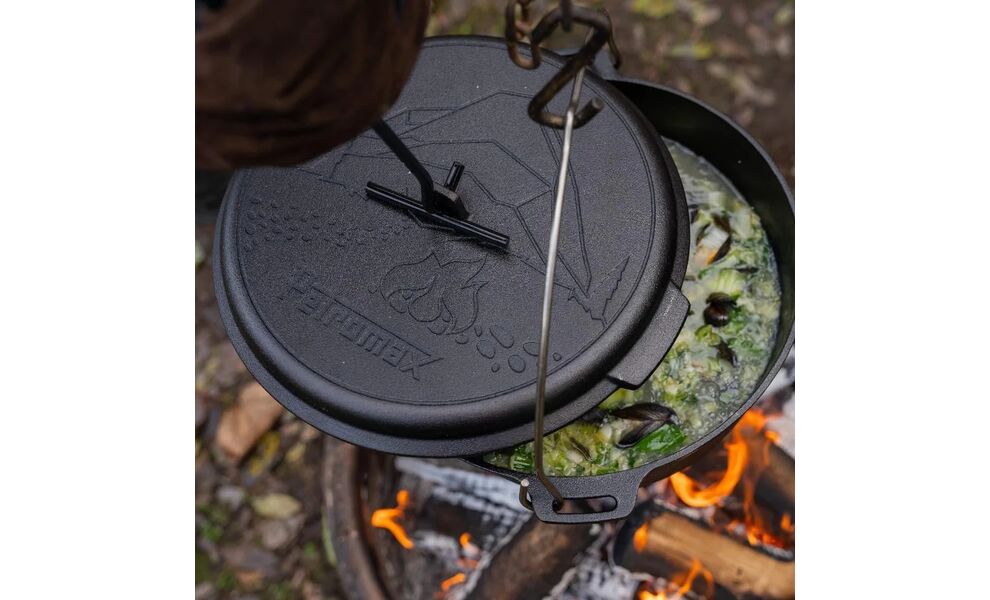 Чавунний казан-жаровня Petromax Dutch Oven Essential на 7,5 л, Об'єм: 7,5, зображення 11