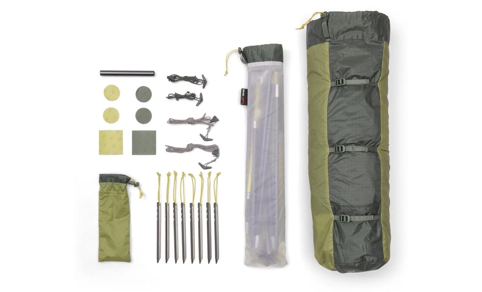 2-місний ультралегкий намет Sea to Summit Telos Evo TR2: двошаровий, 3-сезонний, Кількість місць: 2, Колір: Tarragon, зображення 5