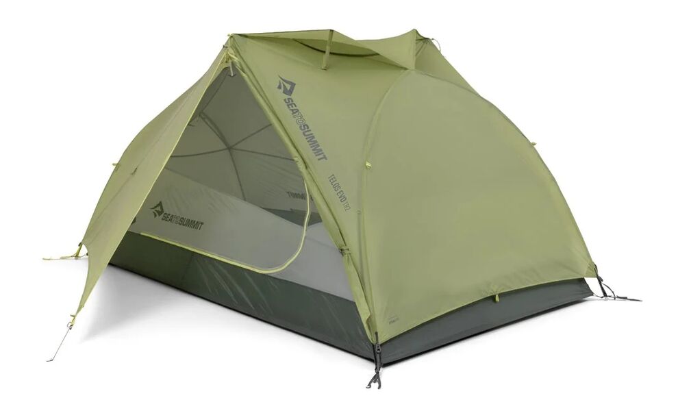2-місний ультралегкий намет Sea to Summit Telos Evo TR2: двошаровий, 3-сезонний, Кількість місць: 2, Колір: Tarragon, зображення 7