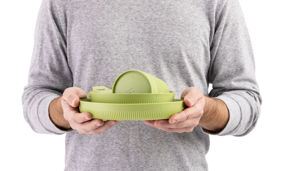 Туристичний набір столового посуду Sea to Summit Horizon з чохлом (Bombay) на 1 особу, харчовий пластик, зображення 2