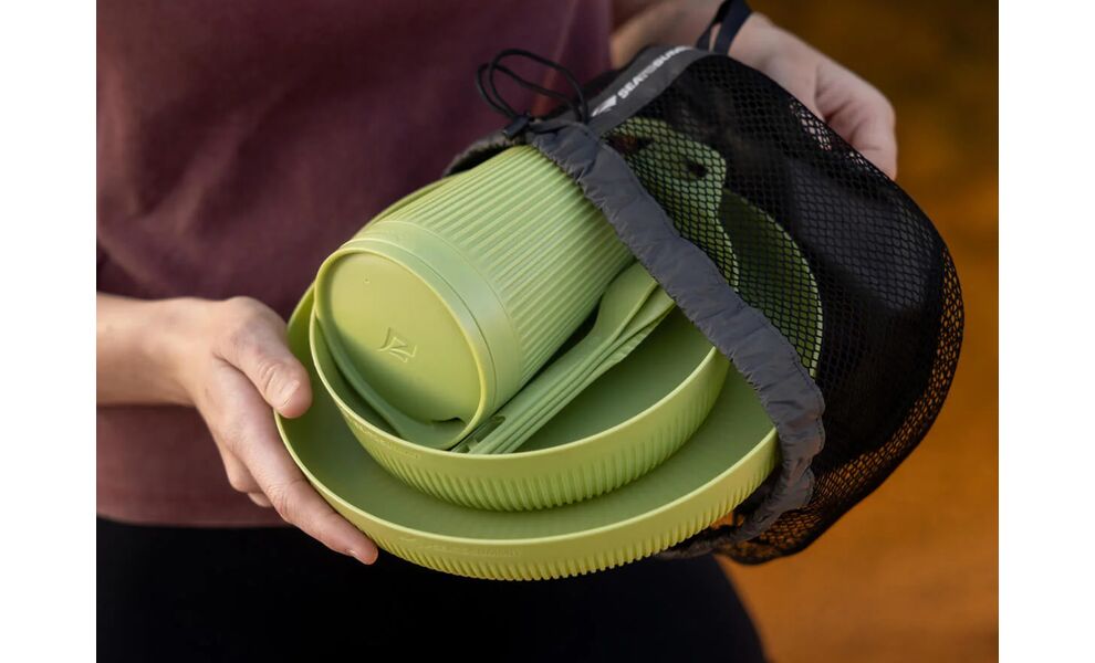 Туристичний набір столового посуду Sea to Summit Horizon з чохлом (Bombay) на 1 особу, харчовий пластик, зображення 6