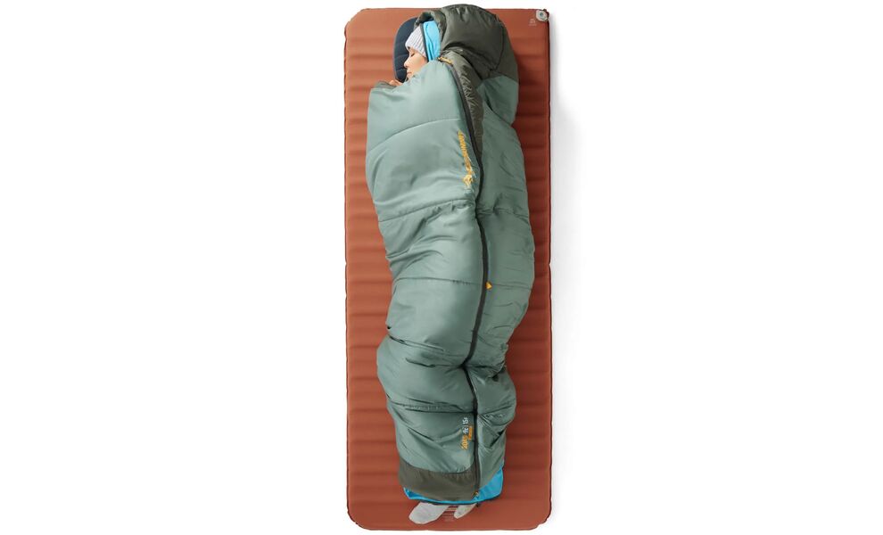 Демісезонний туристичний спальник Sea to Summit Boab -9C - Regular Wide до -9°C: з капюшоном, зображення 7