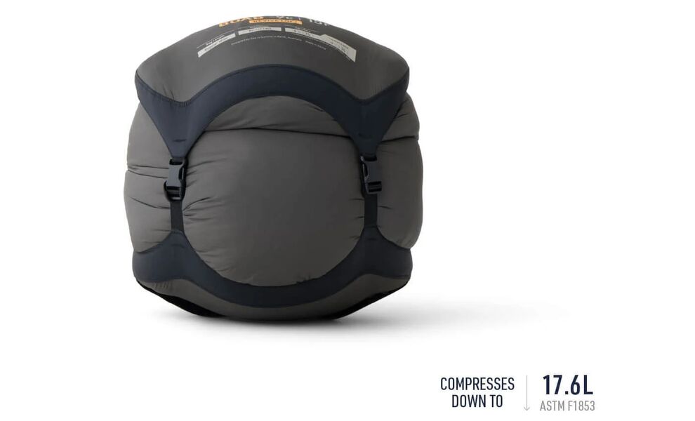 Демісезонний туристичний спальник Sea to Summit Boab -9C - Regular Wide до -9°C: з капюшоном, зображення 3