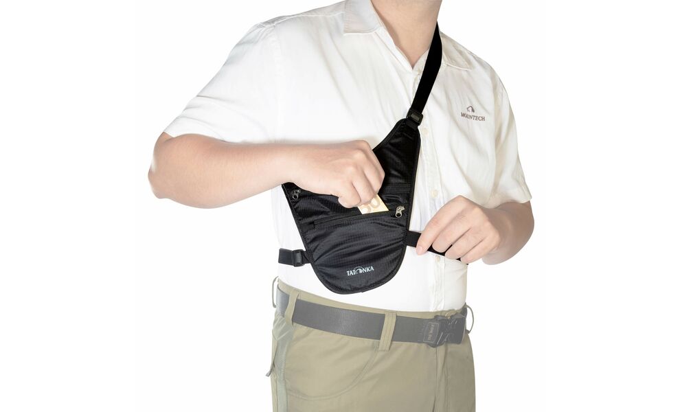 Туристичний натільний гаманець Tatonka Skin Chest Holster (Natural), Колір виробника: Natural, зображення 7