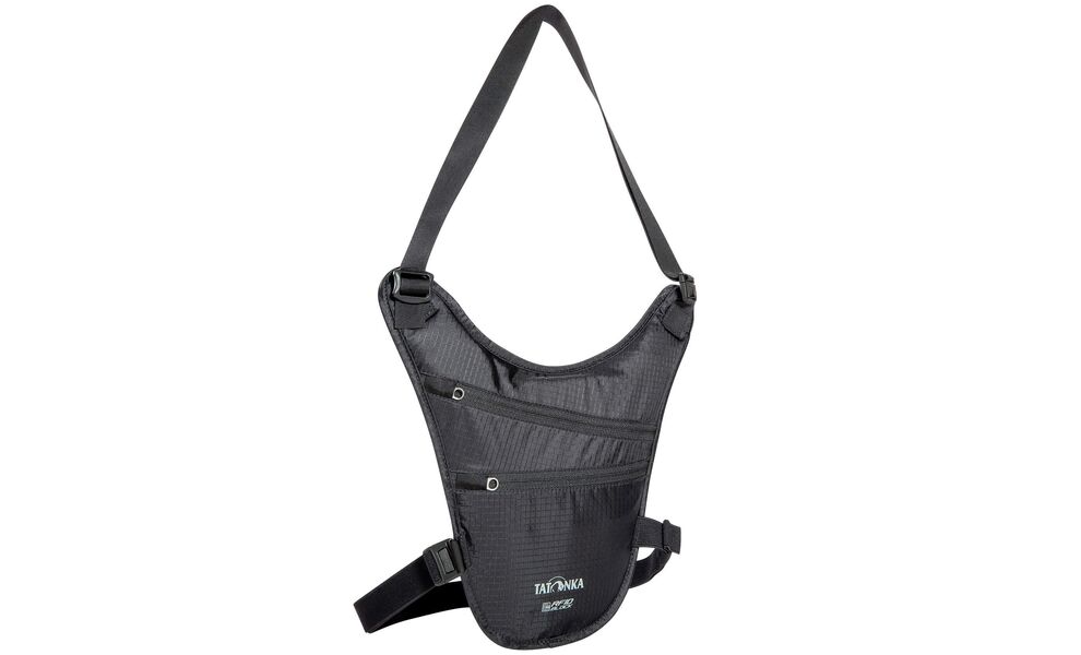Туристичний натільний гаманець з захистом для карток Tatonka Skin Chest Holster RFID B (Black), Колір виробника: Black, зображення 3