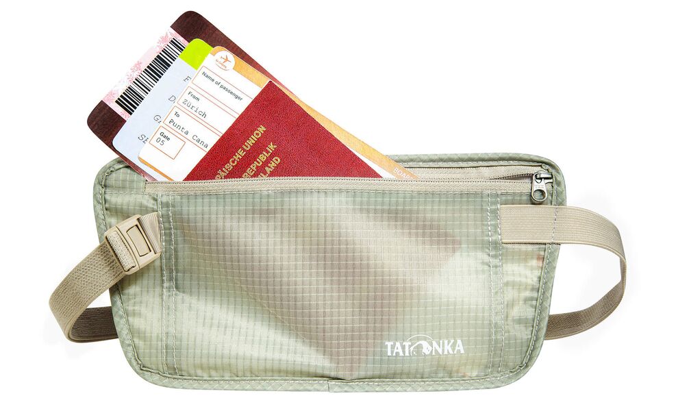 Туристичний натільний гаманець на пояс Tatonka Skin Document Belt (Black), Тип розміру: Regular, Колір виробника: Black, зображення 6