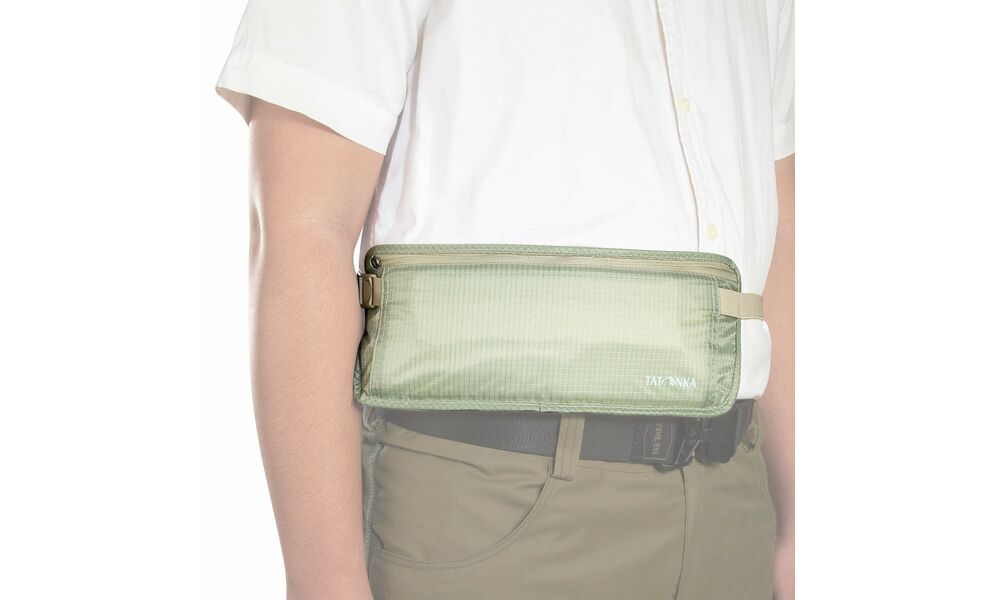 Туристичний натільний гаманець на пояс Tatonka Skin Document Belt L (Natural), Тип розміру: Large, Колір виробника: Natural, зображення 7