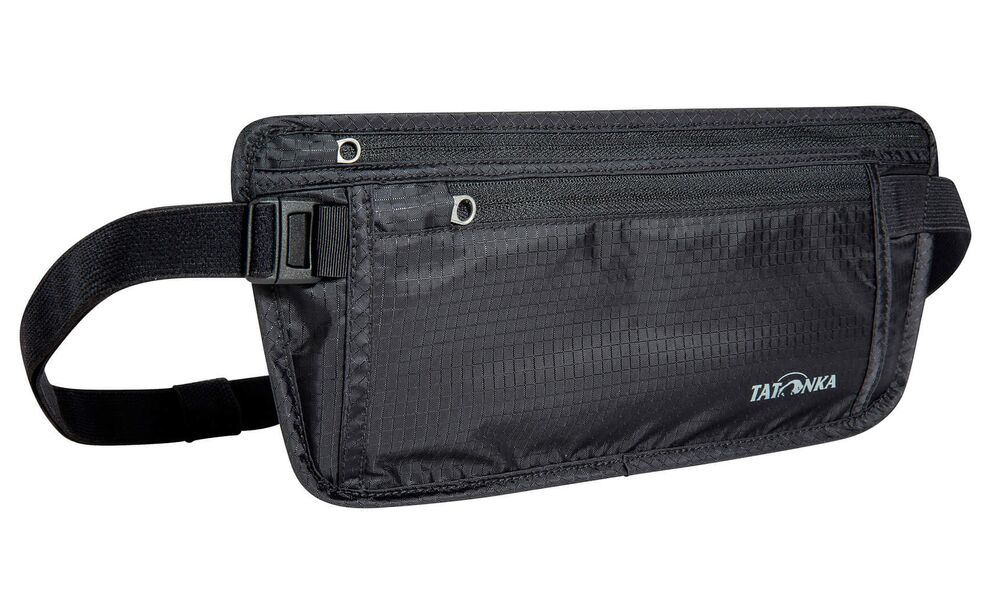 Туристичний натільний гаманець на пояс Tatonka Skin Moneybelt Int (Black), Колір виробника: Black, зображення 3