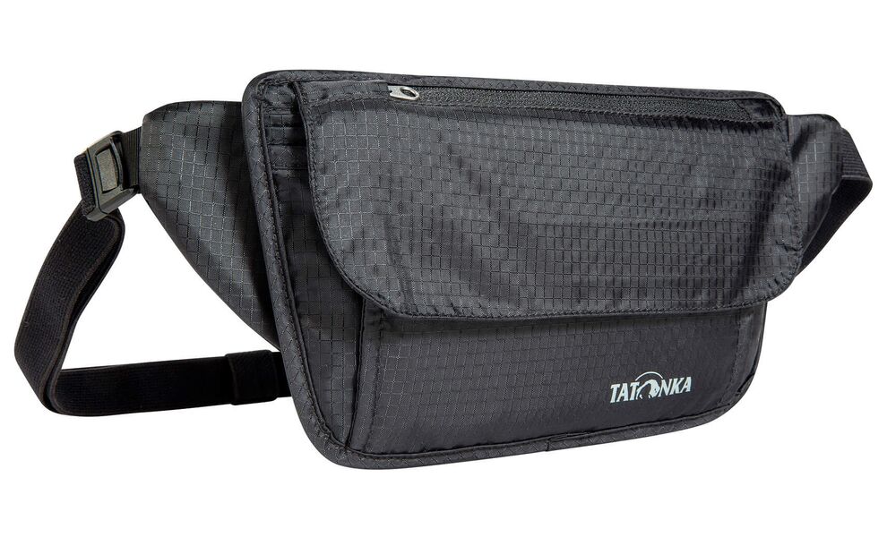 Туристичний натільний гаманець на пояс Tatonka Skin Waist Pouch (Black), Колір виробника: Black, зображення 3