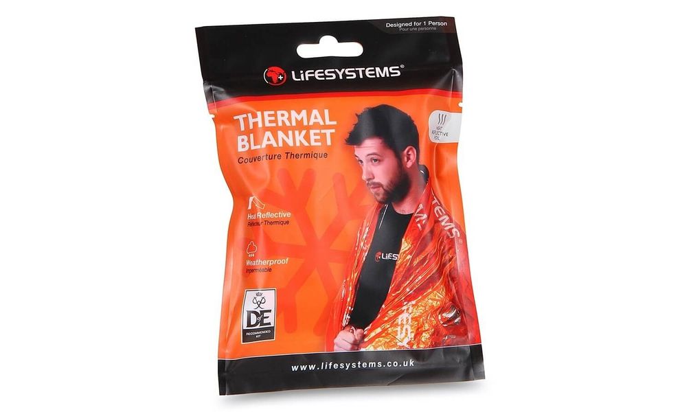 Термоковдра рятувальна Lifesystems Thermal Blanket, 210x140 см, зображення 8