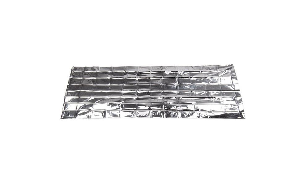 Термоковдра рятувальна AceCamp Emergency Blanket (Silver), Колір: Silver, зображення 2