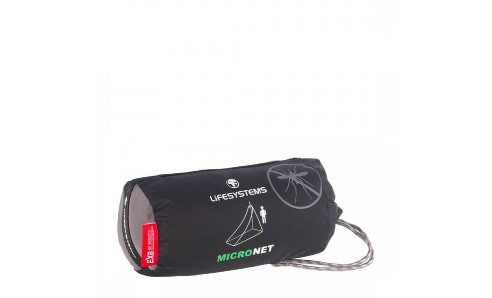 Москітна сітка Lifesystems MicroNet Mosquito Net - Single, 210x100x160 см, Колір: White, Розміри: 210x100x160, зображення 2