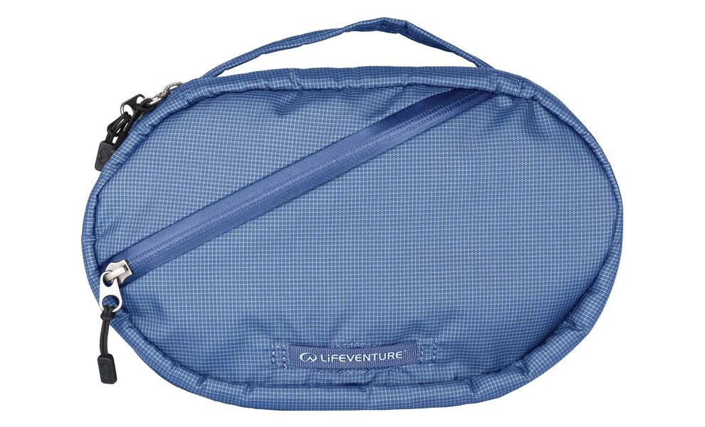 Дорожня косметичка з гачком для підвішування Lifeventure Folding Wash Bag (Blue), Колір: Blue, зображення 2
