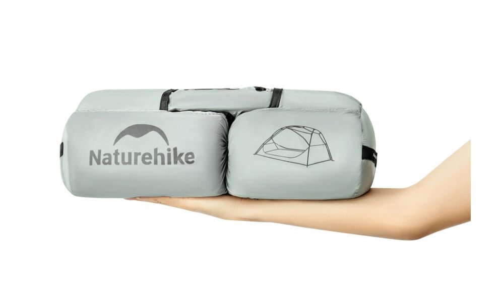 2-місний ультралегкий намет Naturehike CNK2450WS022 Star River UL (Grey): двошаровий, Кількість місць: 2, Колір: Grey, зображення 6