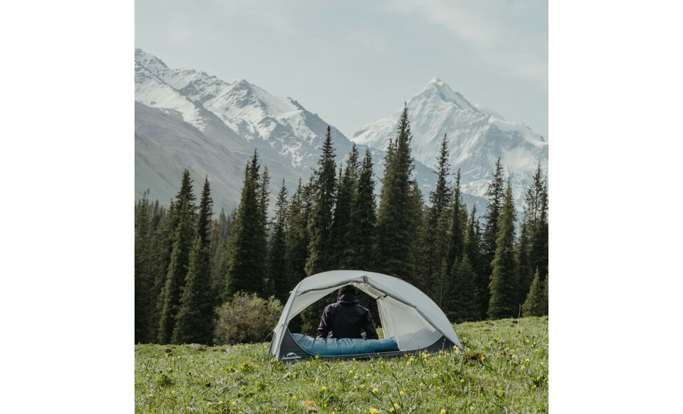 2-місний ультралегкий намет Naturehike CNK2450WS022 Star River UL (Brown): двошаровий, Кількість місць: 2, Колір: Brown, зображення 10