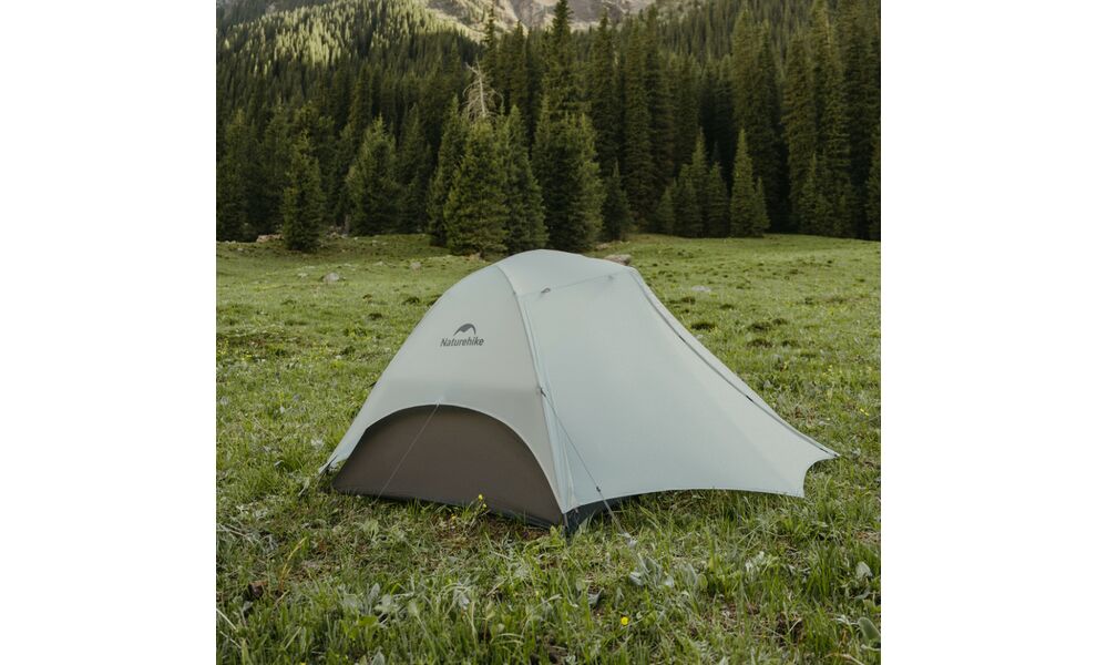 2-місний ультралегкий намет Naturehike CNK2450WS022 Star River UL (Brown): двошаровий, Кількість місць: 2, Колір: Brown, зображення 12