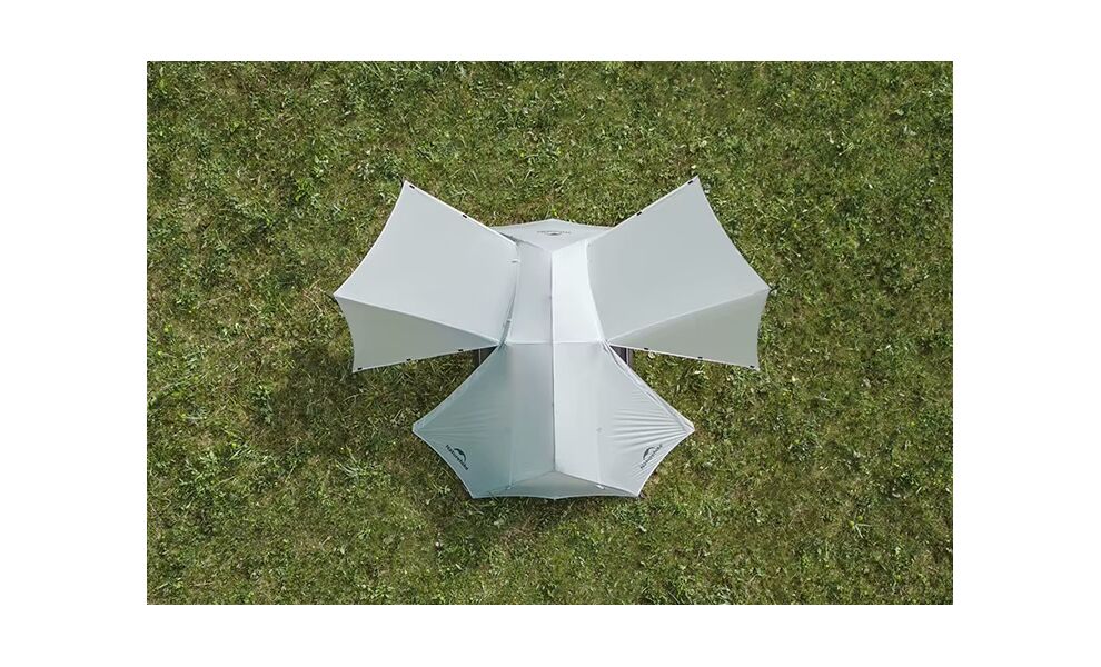2-місний ультралегкий намет Naturehike CNK2450WS022 Star River UL (Brown): двошаровий, Кількість місць: 2, Колір: Brown, зображення 14