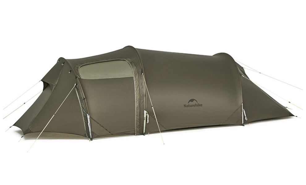 2-місний ультралегкий намет Naturehike CNK2450WS036 Opalus (Dark Green): двошаровий, з тамбуром, Кількість місць: 2, Колір: Dark Green, зображення 3