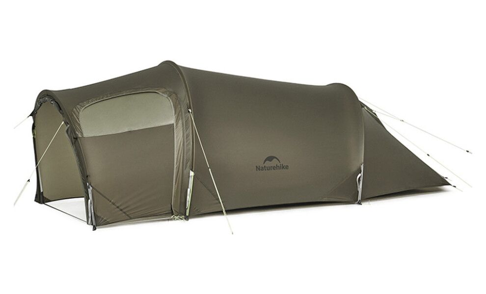 2-місний ультралегкий намет Naturehike CNK2450WS036 Opalus (Dark Green): двошаровий, з тамбуром, Кількість місць: 2, Колір: Dark Green, зображення 4