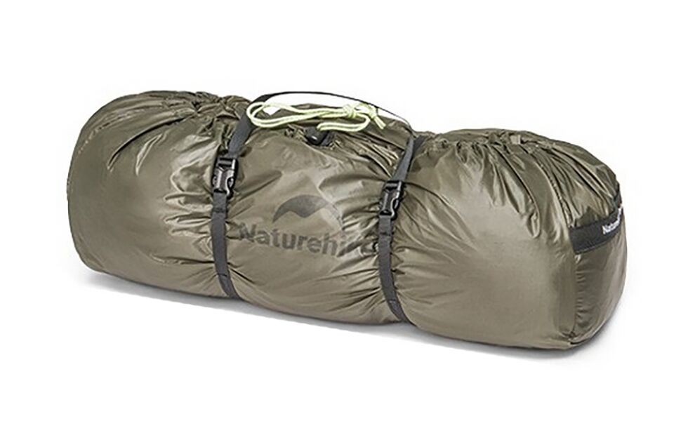 2-місний ультралегкий намет Naturehike CNK2450WS036 Opalus (Dark Green): двошаровий, з тамбуром, Кількість місць: 2, Колір: Dark Green, зображення 6