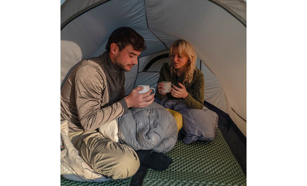 2-місний ультралегкий намет Naturehike CNK2450WS036 Opalus (Dark Green): двошаровий, з тамбуром, Кількість місць: 2, Колір: Dark Green, зображення 10
