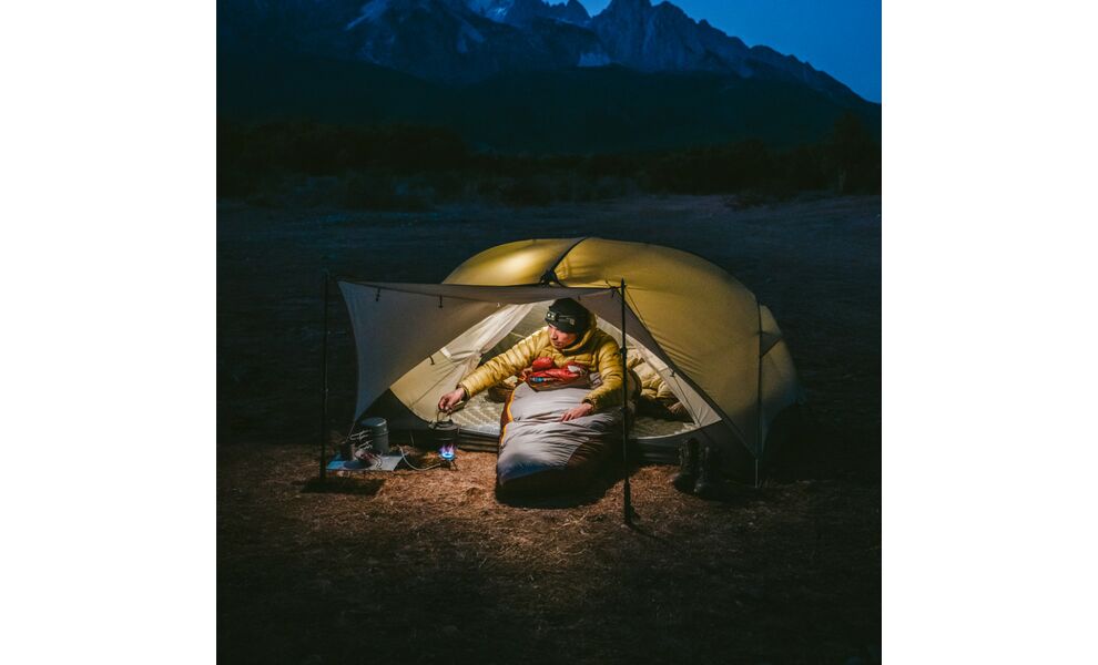 1-місний ультралегкий намет Naturehike CNK2550WS016 Mongar 1 (Brown): двошаровий, Кількість місць: 1, Колір: Brown, зображення 9