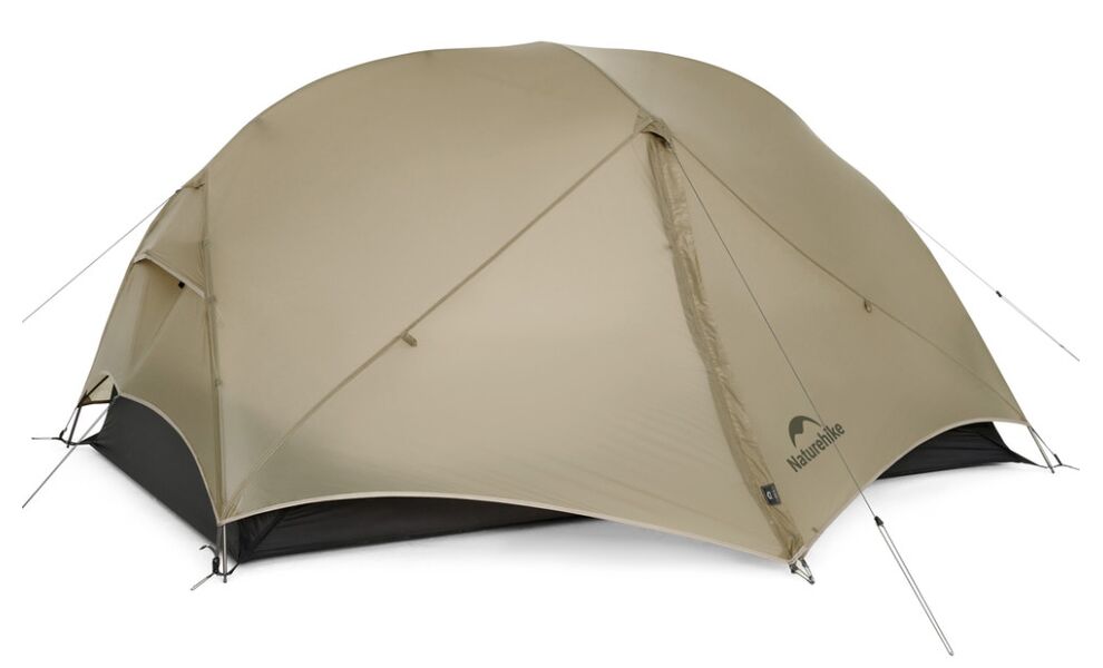 1-місний ультралегкий намет Naturehike CNK2550WS016 Mongar 1 (Brown): двошаровий, Кількість місць: 1, Колір: Brown, зображення 3