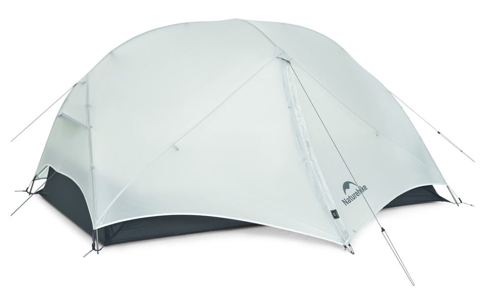 1-місний ультралегкий намет Naturehike CNK2550WS016 Mongar 1 (Grey): двошаровий, Кількість місць: 1, Колір: Grey, зображення 3