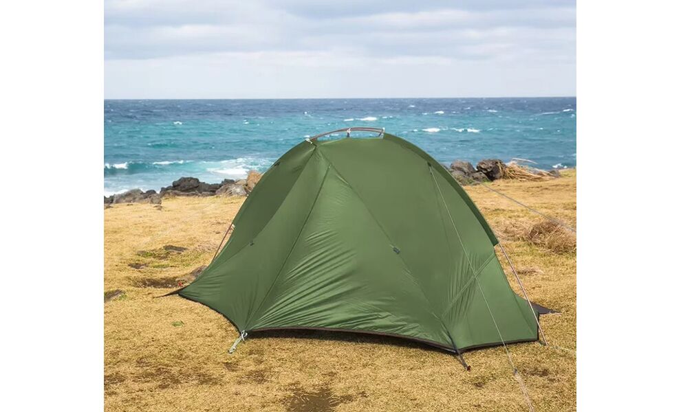 2-місний намет Naturehike NH17T180-J Tagar 2 (Dark Green): одношаровий, Кількість місць: 2, Колір: Dark Green, зображення 8