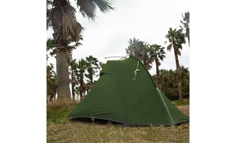 2-місний намет Naturehike NH17T180-J Tagar 2 (Dark Green): одношаровий, Кількість місць: 2, Колір: Dark Green, зображення 9