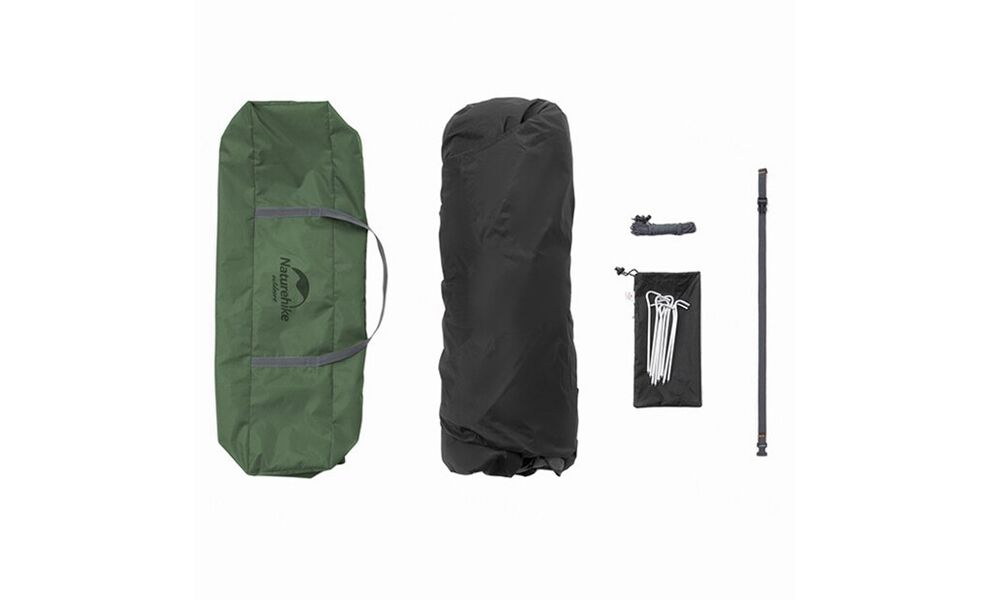 3-місний автоматичний намет Naturehike NH21ZP008 Pop Up 3 (Olive): двошаровий, Кількість місць: 3, Колір: Olive, зображення 8