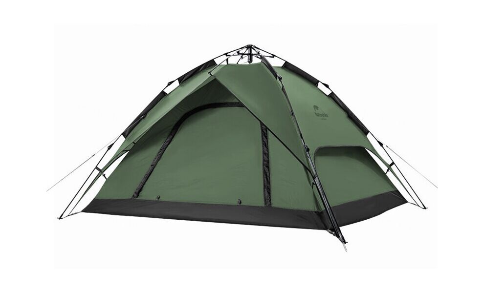 3-місний автоматичний намет Naturehike NH21ZP008 Pop Up 3 (Green): двошаровий, Кількість місць: 3, Колір: Green, зображення 3
