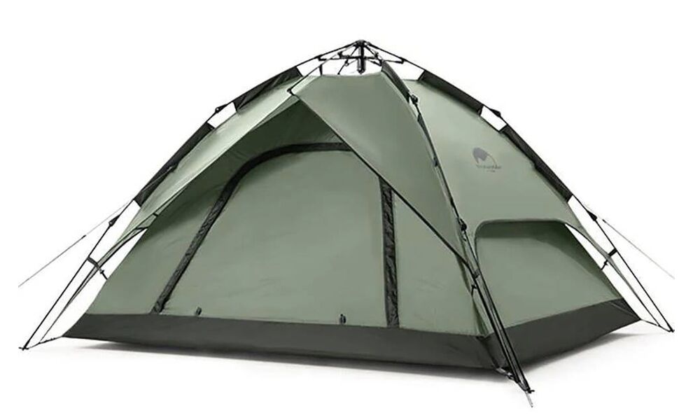 3-місний автоматичний намет Naturehike NH21ZP008 Pop Up 3 (Olive): двошаровий, Кількість місць: 3, Колір: Olive, зображення 3