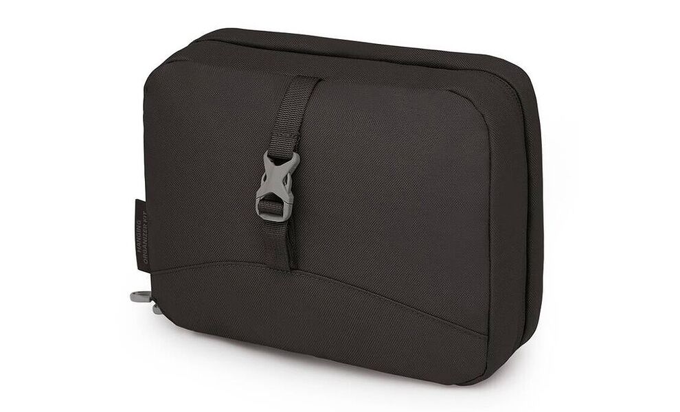Дорожня косметичка з гачком для підвішування Osprey Daylite Hanging Toiletry Kit (Black), Колір: Black, зображення 3