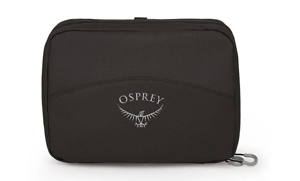 Дорожня косметичка з гачком для підвішування Osprey Daylite Hanging Toiletry Kit (Black), Колір: Black, зображення 2