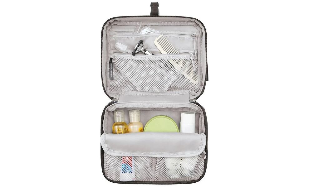 Дорожня косметичка з гачком для підвішування Osprey Daylite Hanging Toiletry Kit (Black), Колір: Black, зображення 4